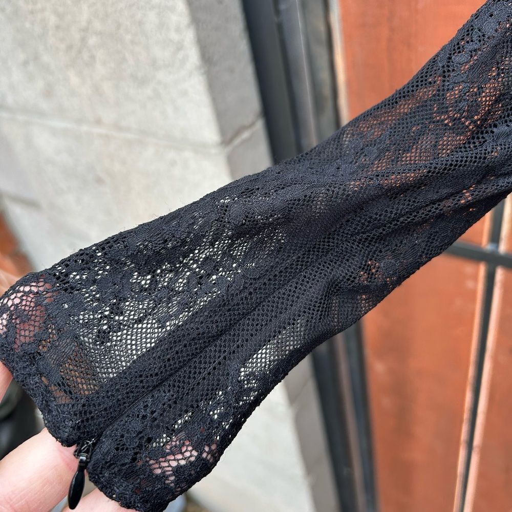 RETROFETE BRIGETTE velvet lace dress - Picture 8 of 10